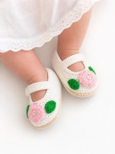 zapatitos crochet sirena mia